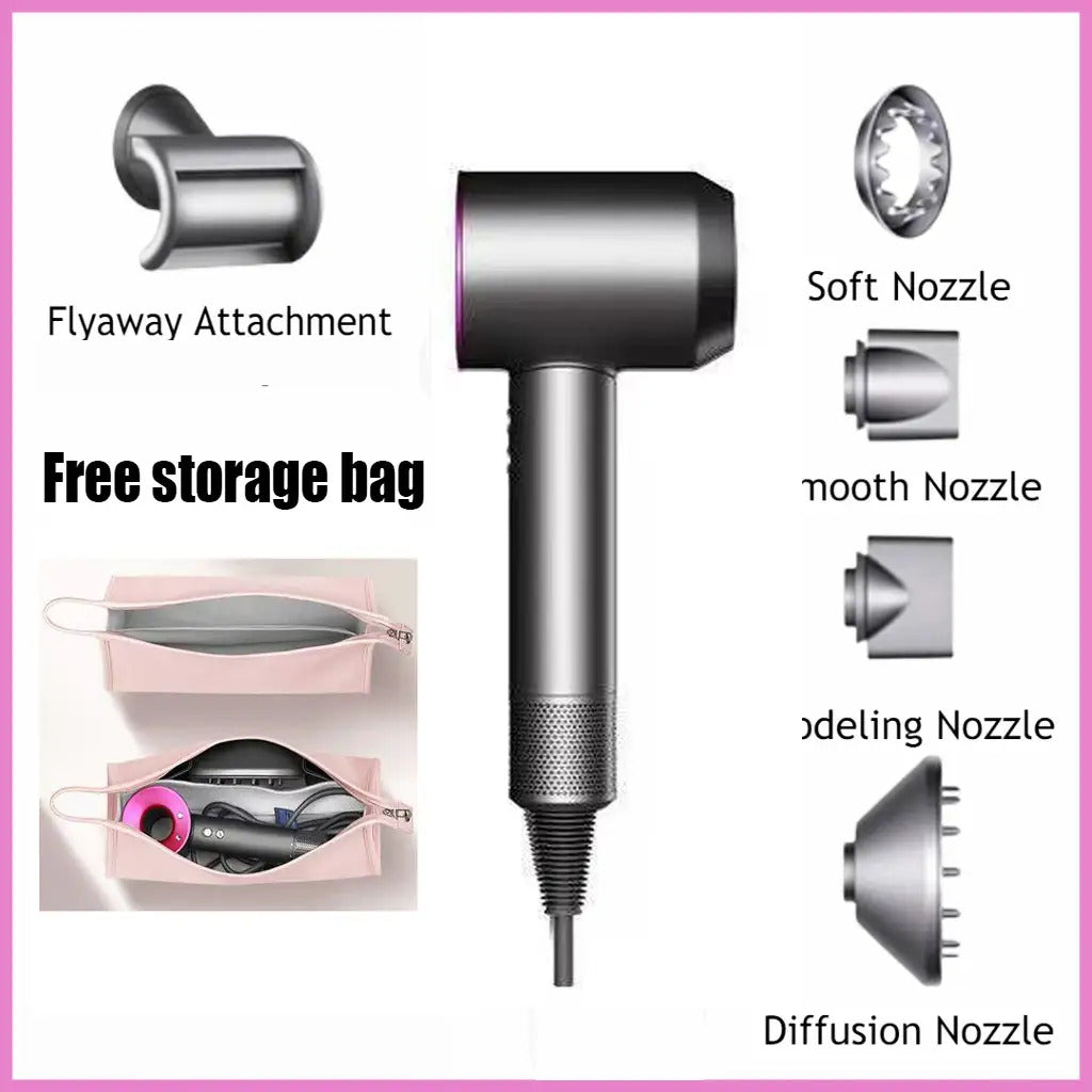 High Speed Hair Dryer, 200 Millions Negative Ionic Blow Dryer