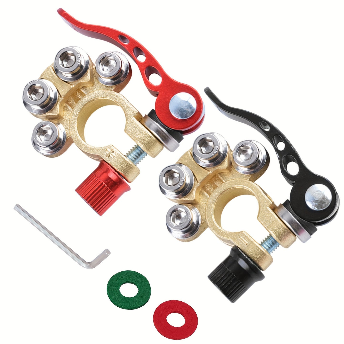 4pcs Zinc Alloy Quick Release Disassembly Clip