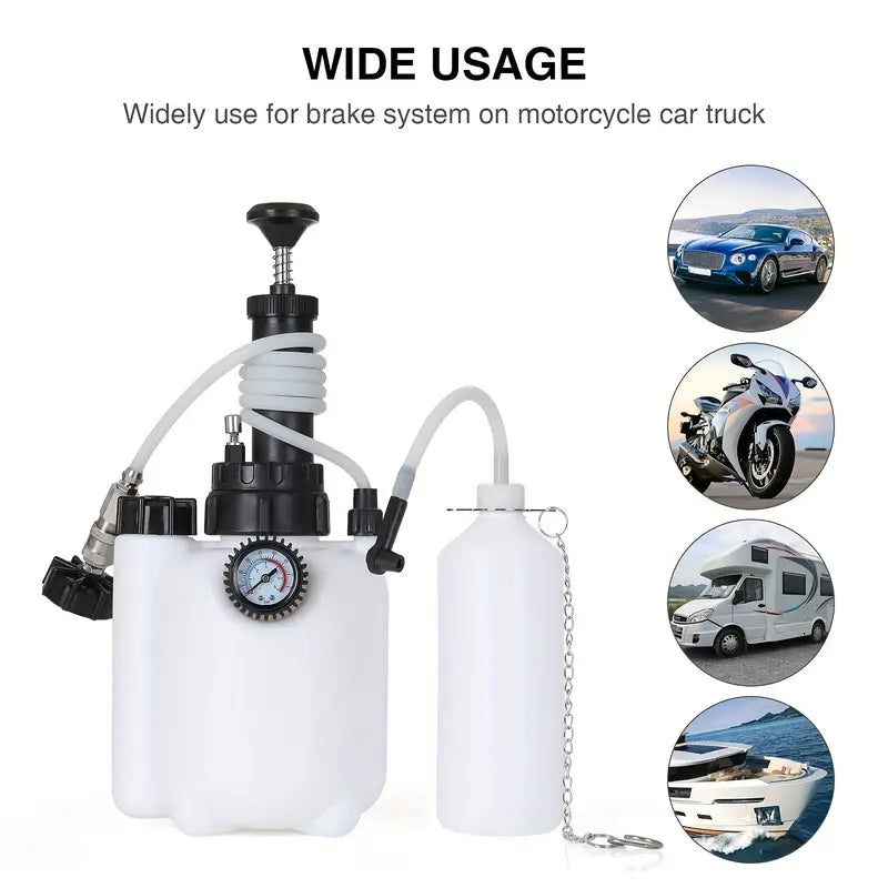 New manual 3L brake fluid clutch pump replacement pot oil pump exhaust tool