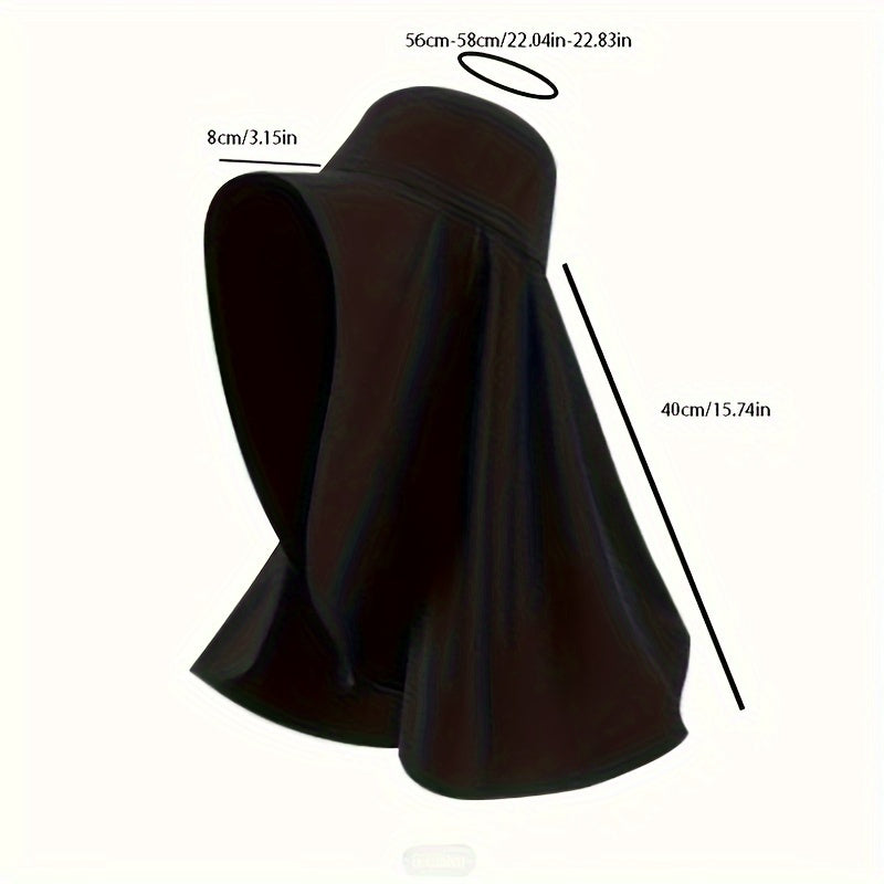 Summer Sun Hat - Foldable Wide Brim Summer Beach Cap