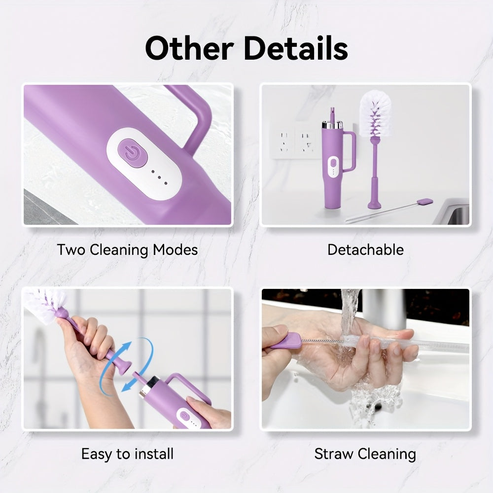 1pc Electric Cleaning Brush For Mugs
