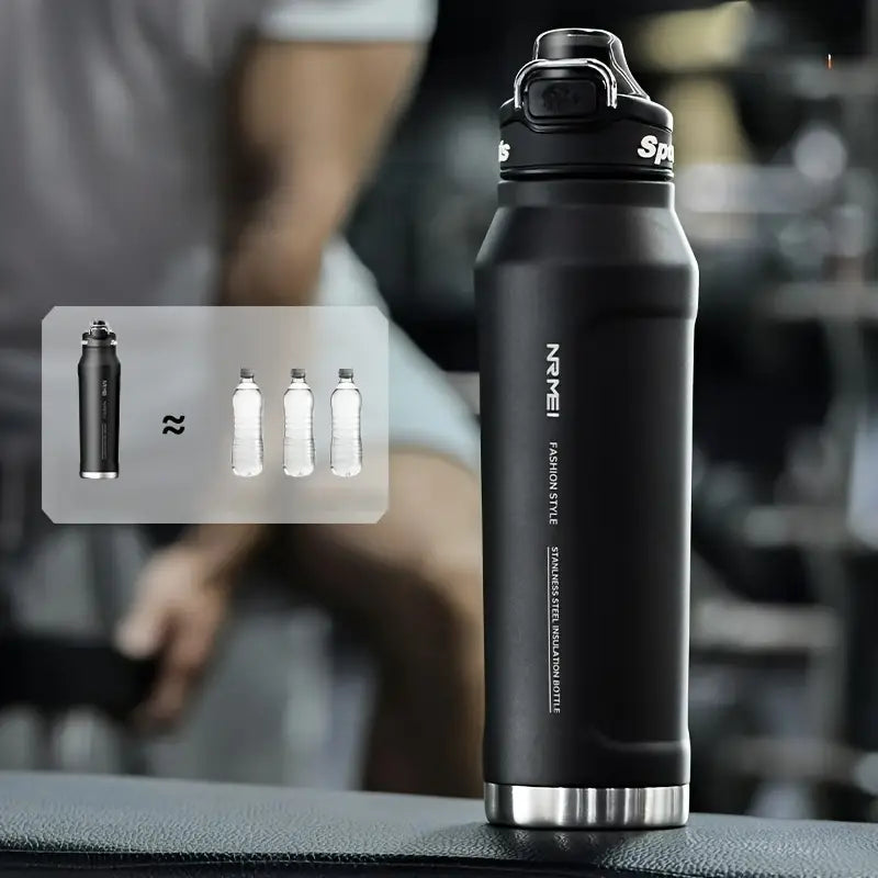 stainless steel preservation outdoor sports water bottle