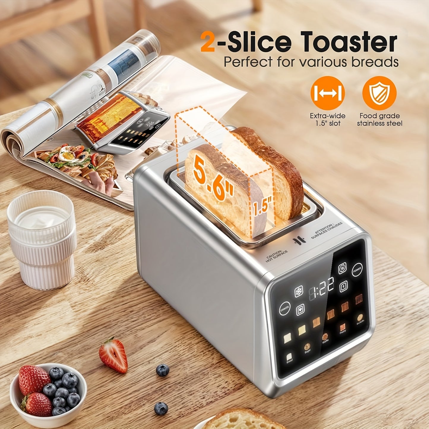 Touch Screen Toaster