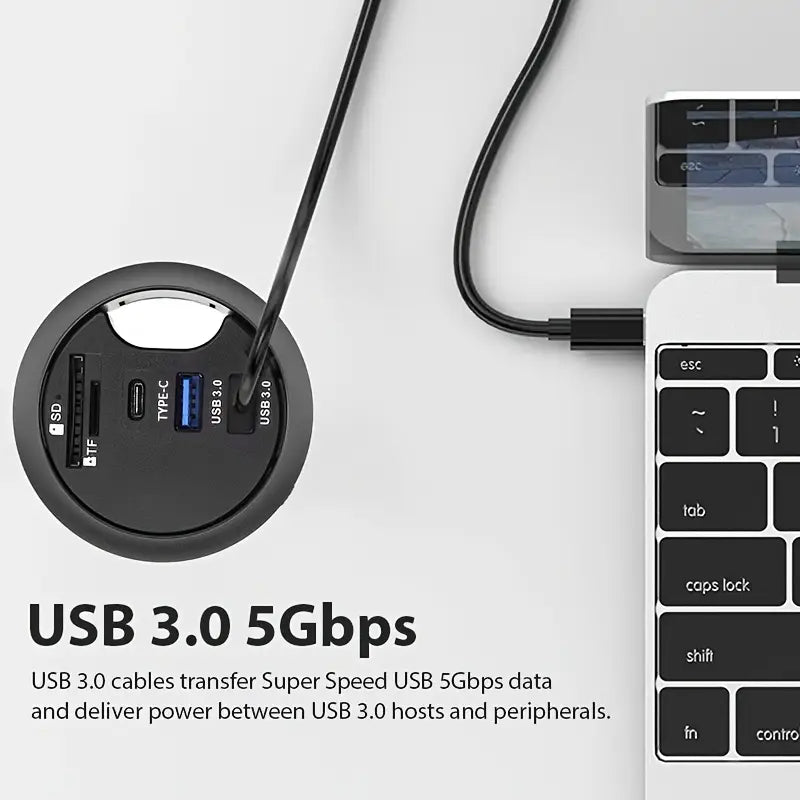 USB 3.0 Hub Multi-Port Expander