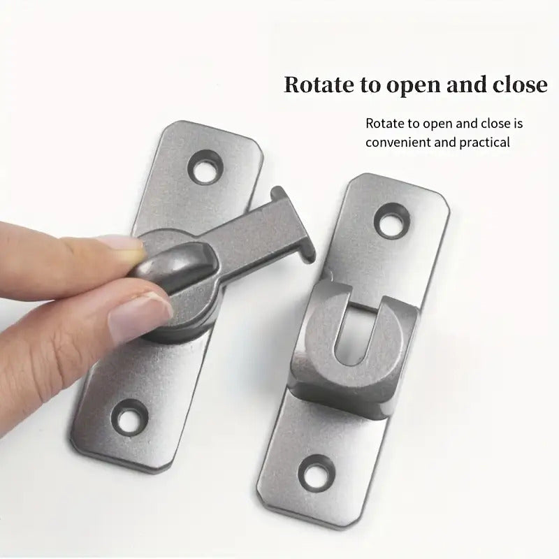 Durable Zinc Alloy Heavy-Duty Sliding Door Latch