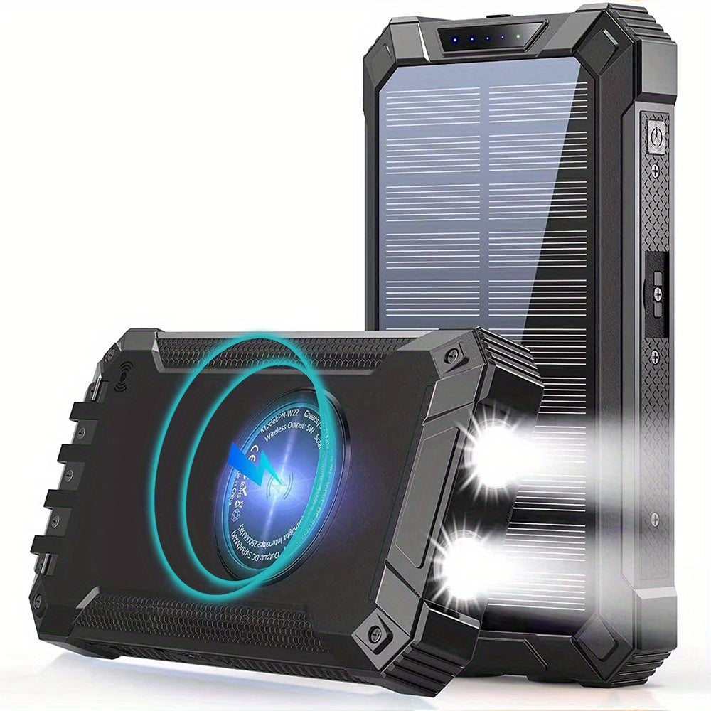 20000mAh Solar Tactical Power Bank