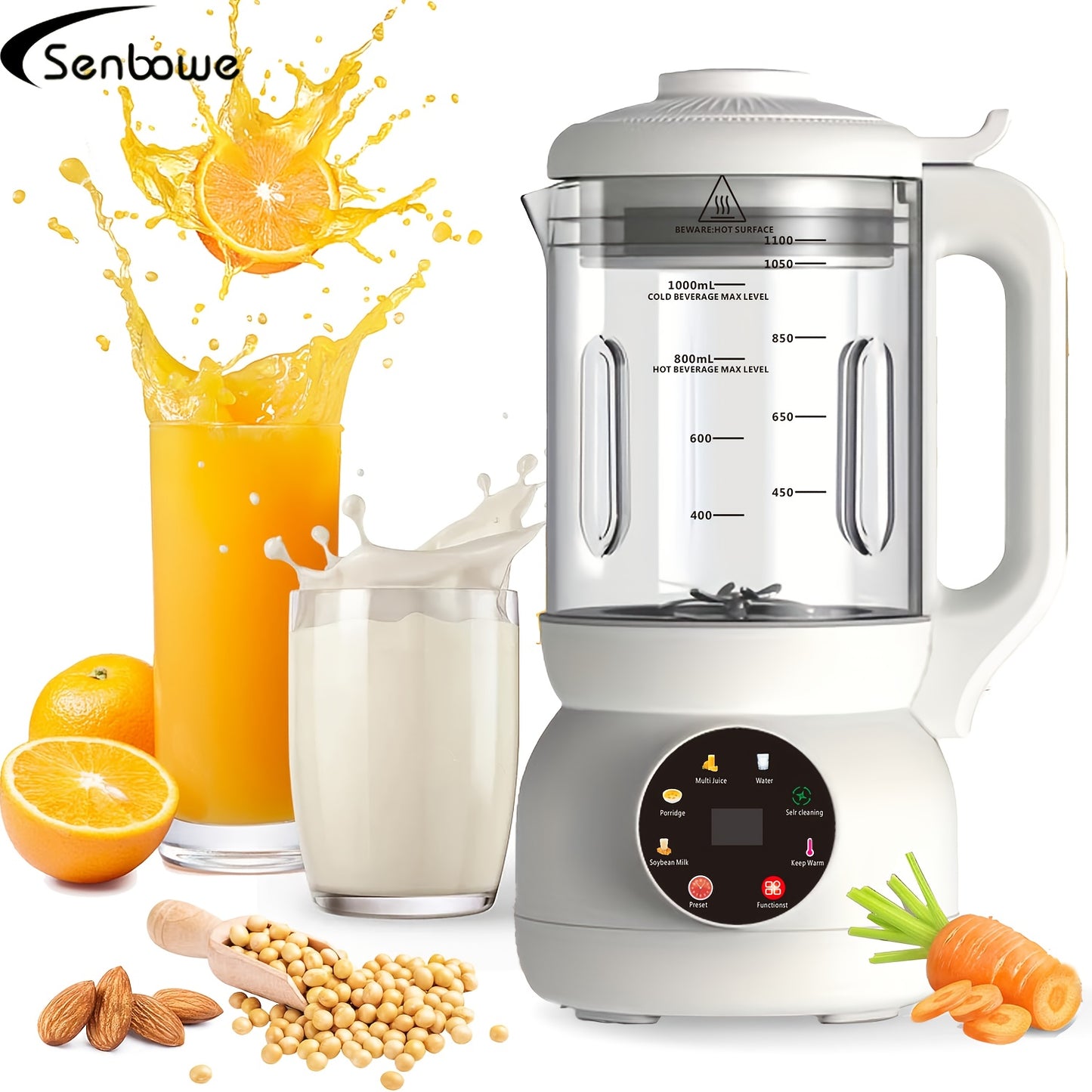 UK Plug Nut Milk Maker 37.2oz