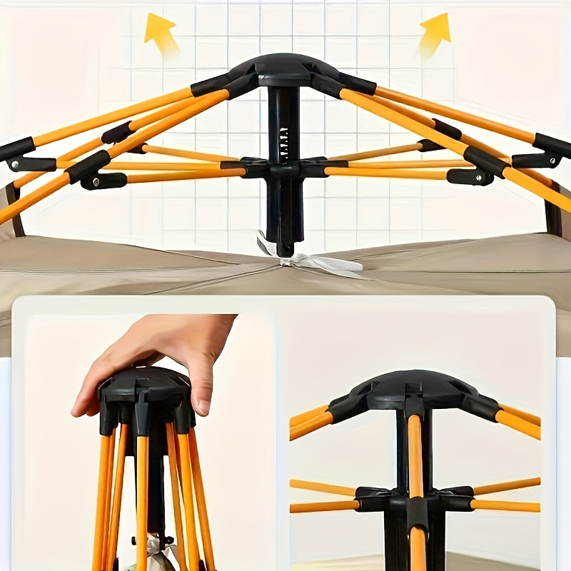 UV Repellent 4-Person Pop-Up Tent