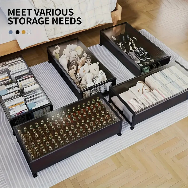 Under Bed Storage Cabinet With Wheels