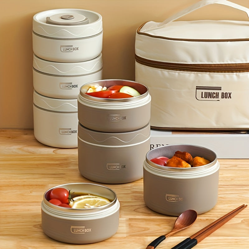 1 Set of Outdoor Insulation Lunch Boxes