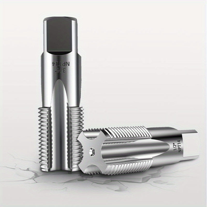 5pcs Precision Carbon Steel NPT Tap Set