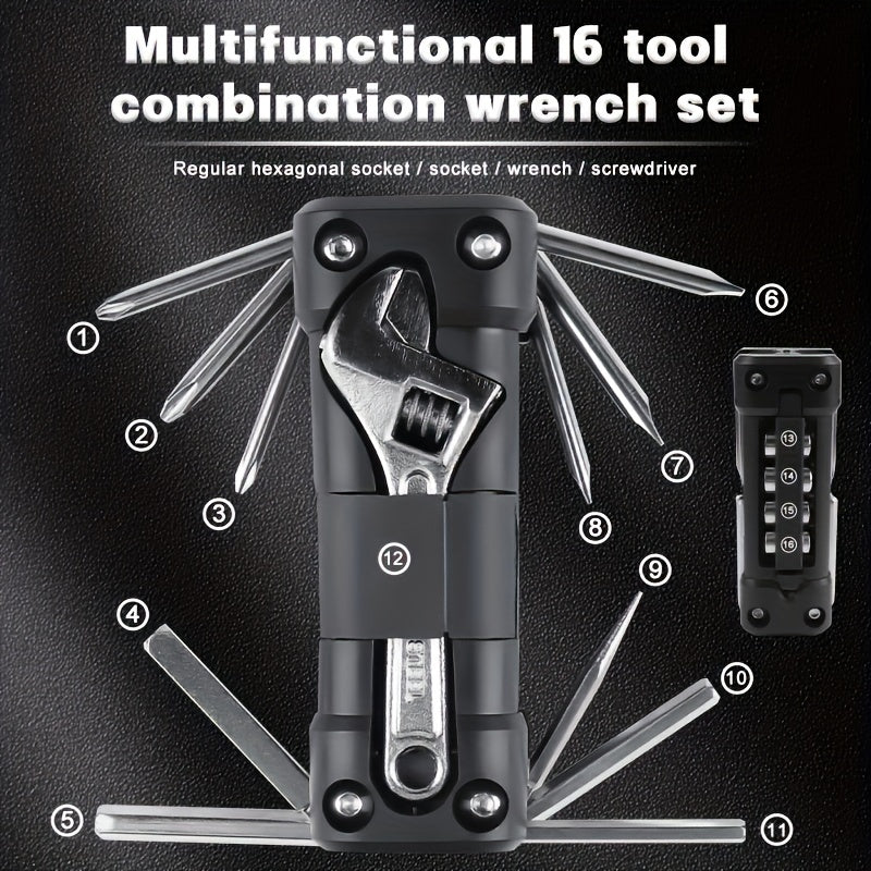 Multi-Tool for Bicycles and Motorcycles