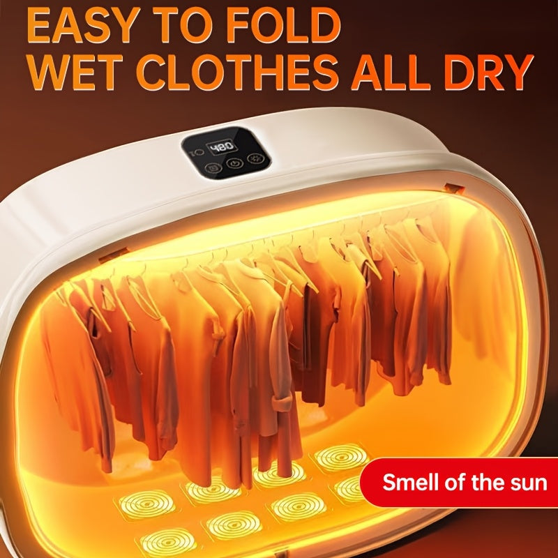 Upgraded Portable Mini Dryer with Timer Function