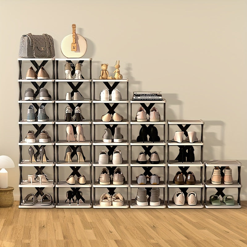 9 Tier Shoe Rack, Space-saving Vertical Shoe Rack