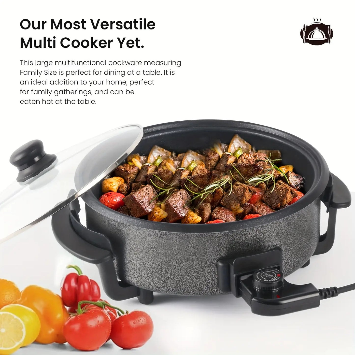 Multifunctional electric hot pot