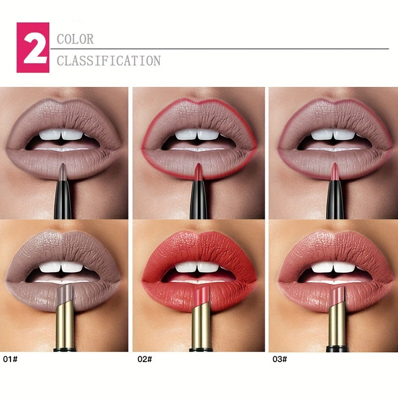 15 Color 2-In-1 Double-Ended Lipstick & Lip Liner