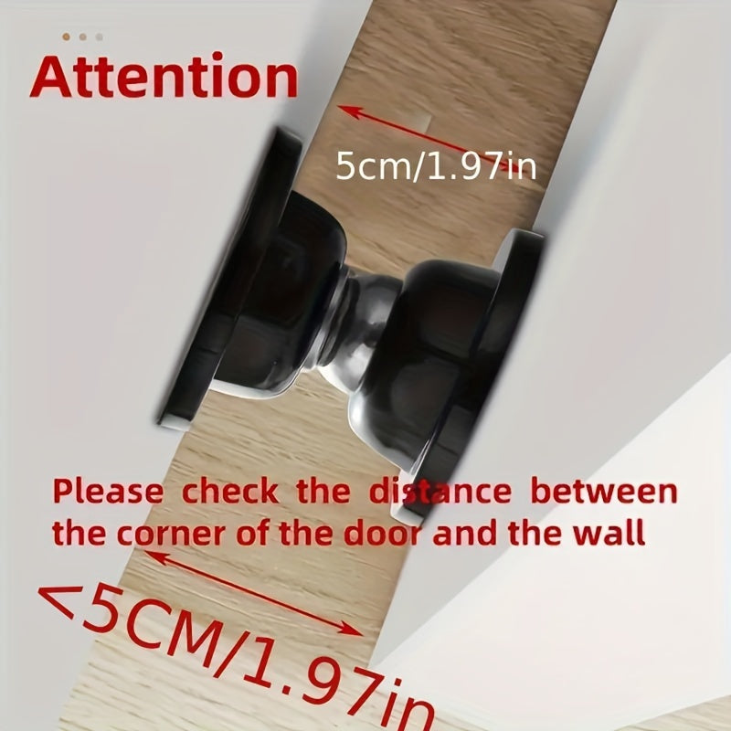 Strong magnetic door catch anti-collision floor catch