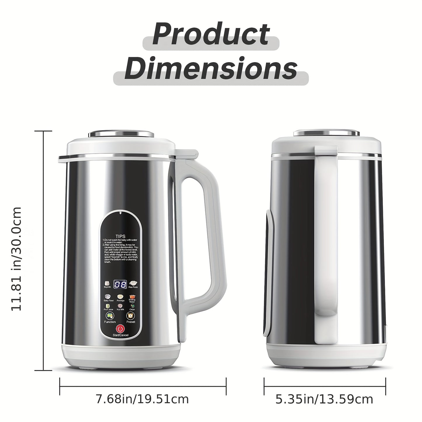 Stainless Steel Automatic Nut Milk Machine