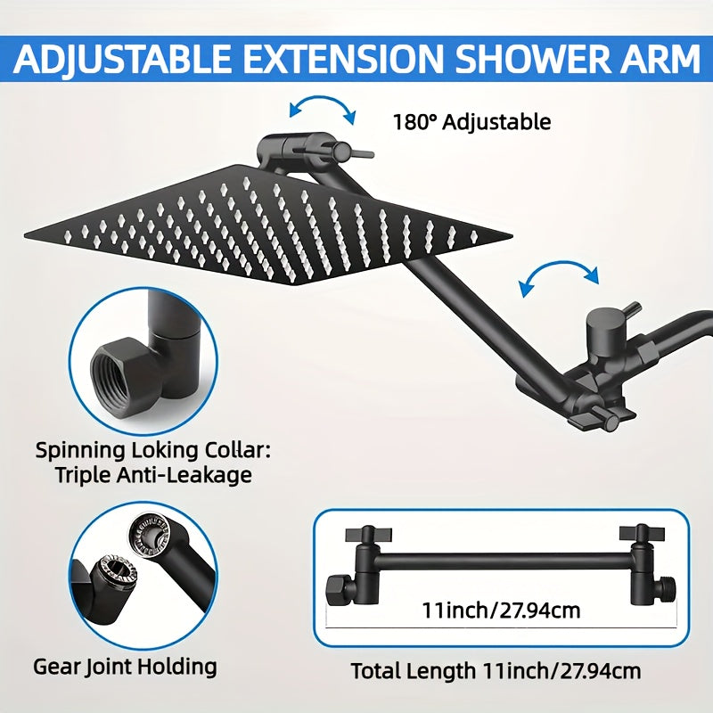 1 Set Modern Luxury Shower Head