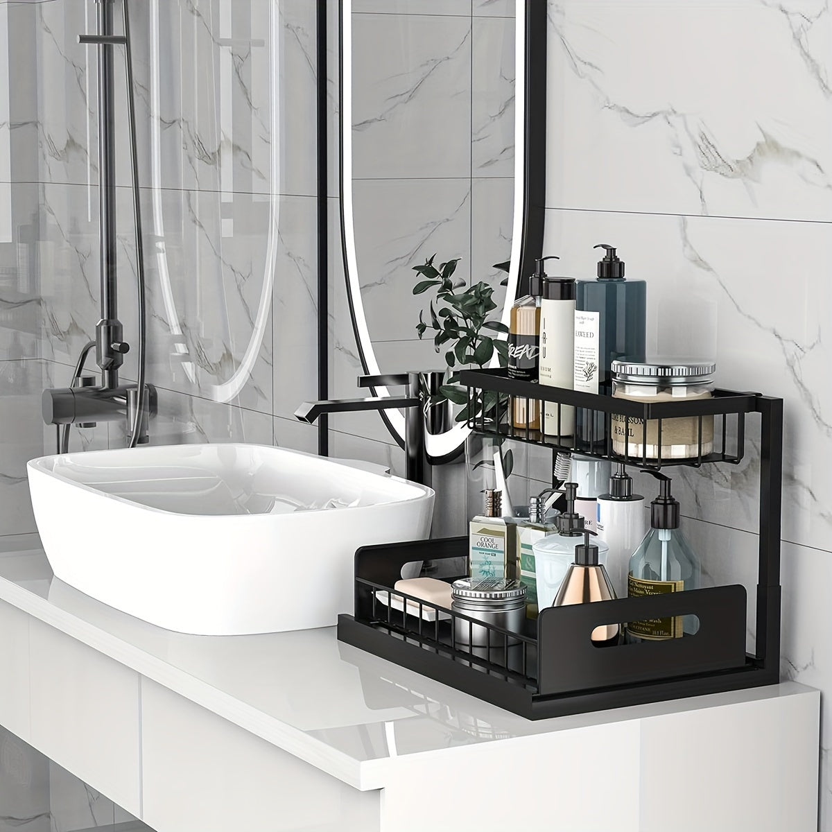 2 Tier Under Sink Organizers And Storage