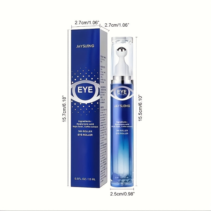 Two Packs of Peptide Moisturizing Eye Cream Roller