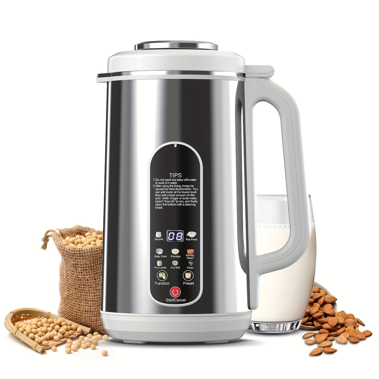 Stainless Steel Automatic Nut Milk Machine