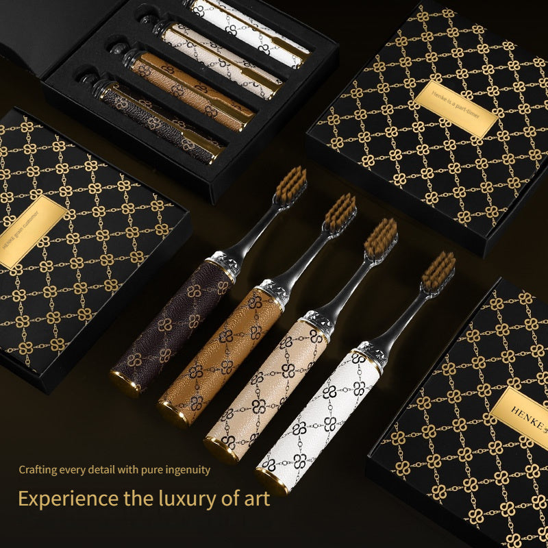 4pcs Luxury Toothbrushes
