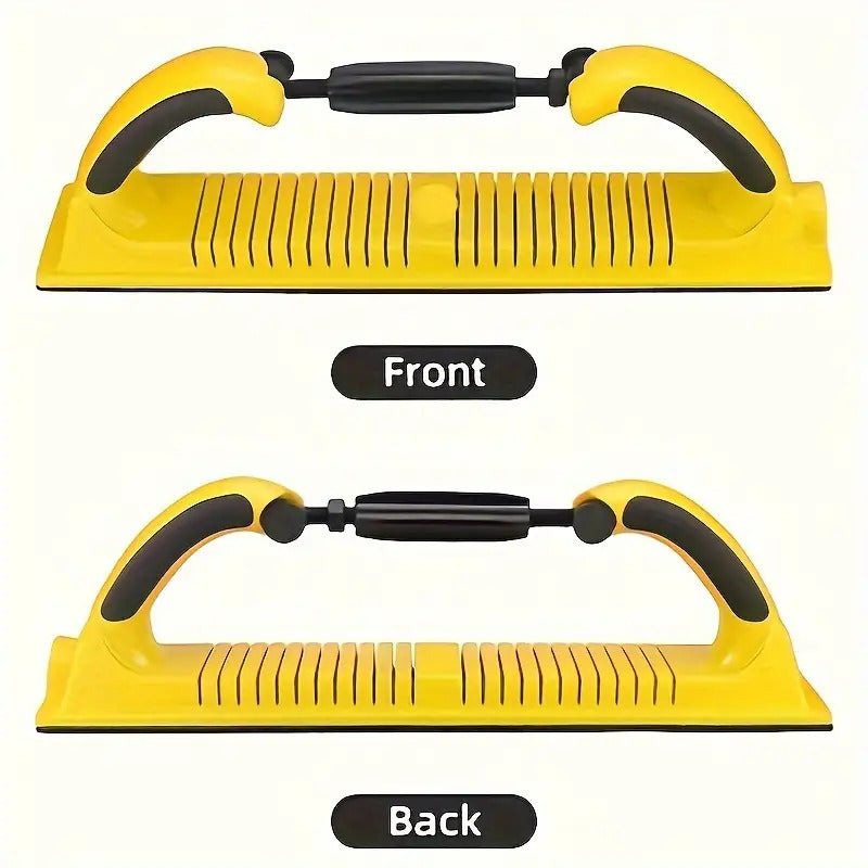 Handheld Manual Sanding Block with Dust Extraction