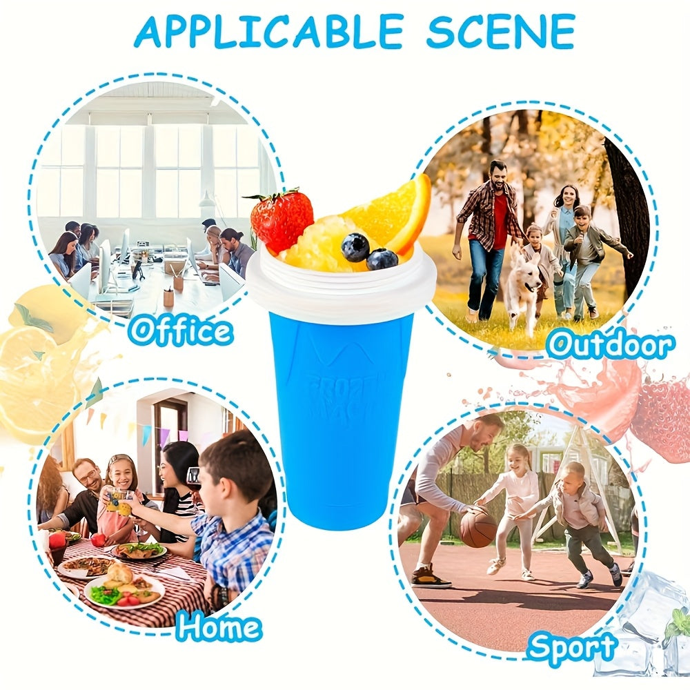 -Layer Smoothie Cup: Suitable for homemade smoothies