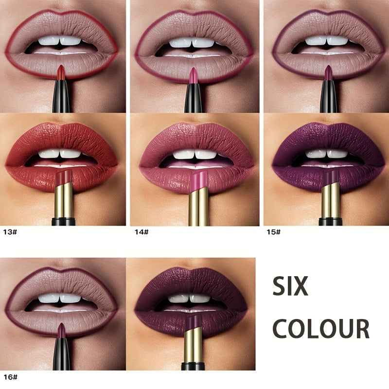 15 Color 2-In-1 Double-Ended Lipstick & Lip Liner