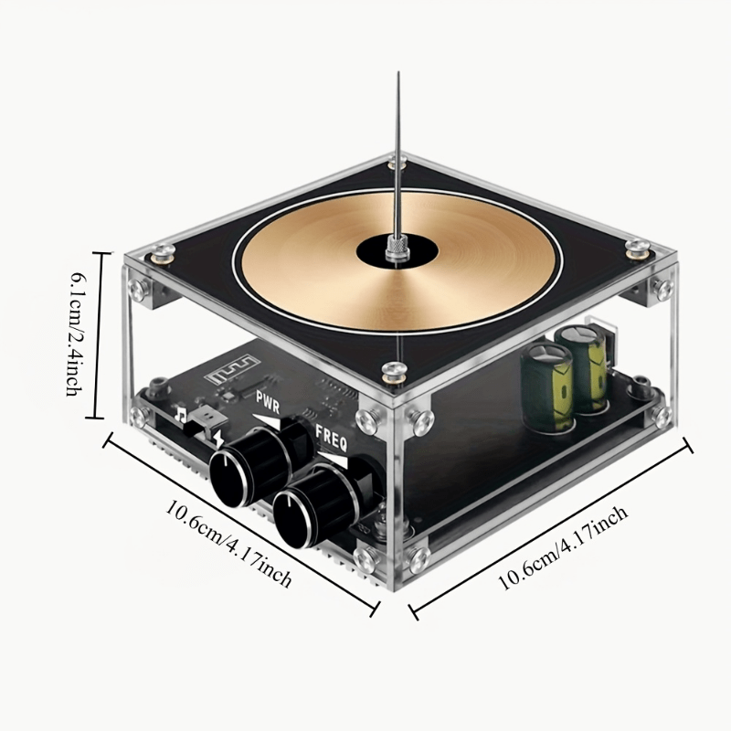 Suitable for Tesla Coil Music Speaker Plasma Storm Cool Desktop Gadget