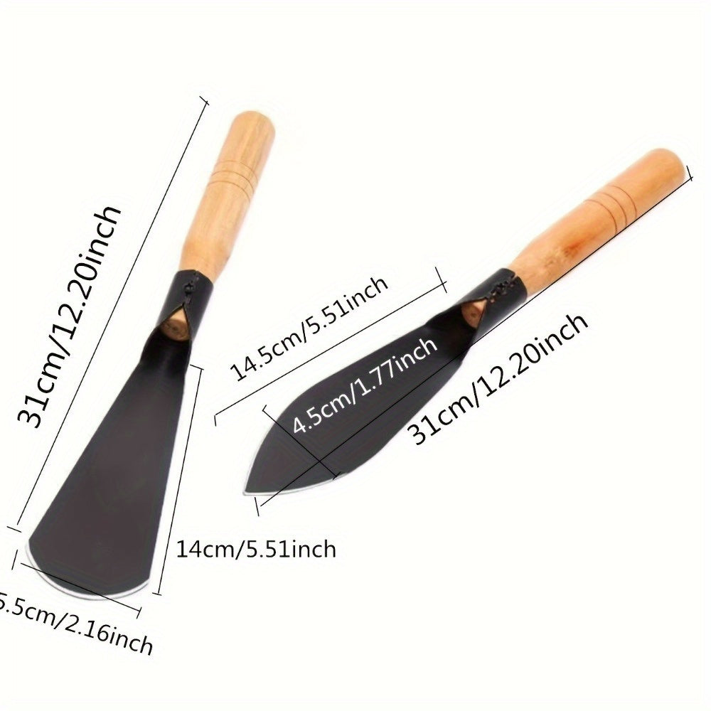 Two Metal Garden Shovels