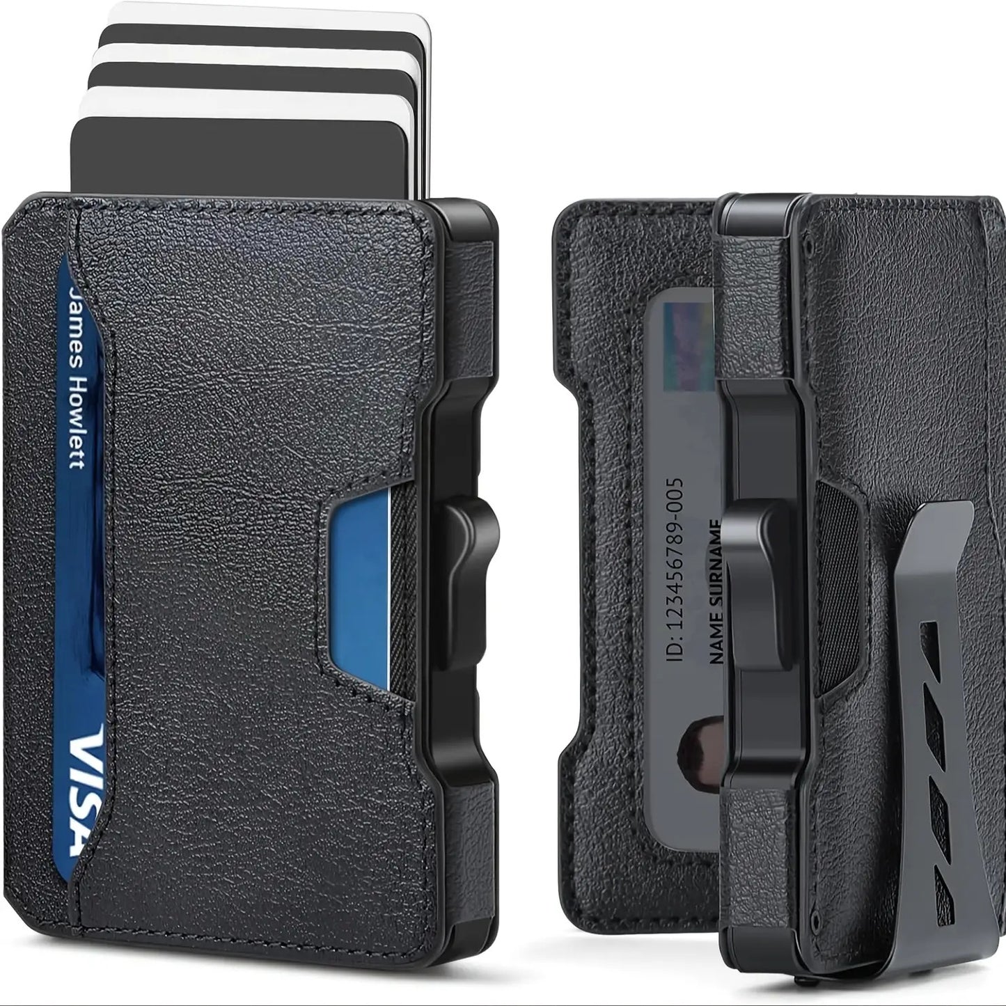 Men'S Slim RFID Blocking Wallet