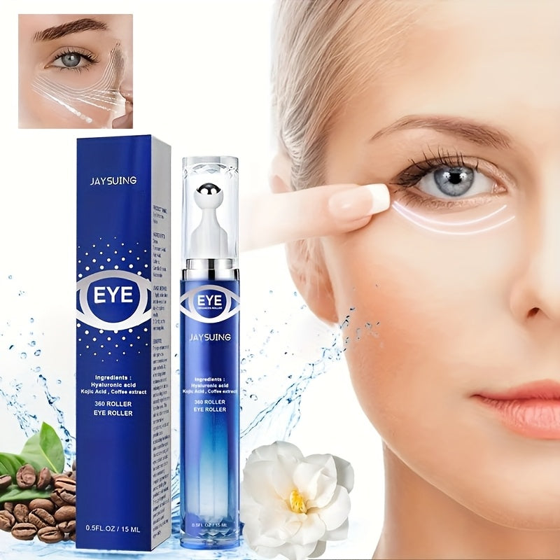 Two Packs of Peptide Moisturizing Eye Cream Roller