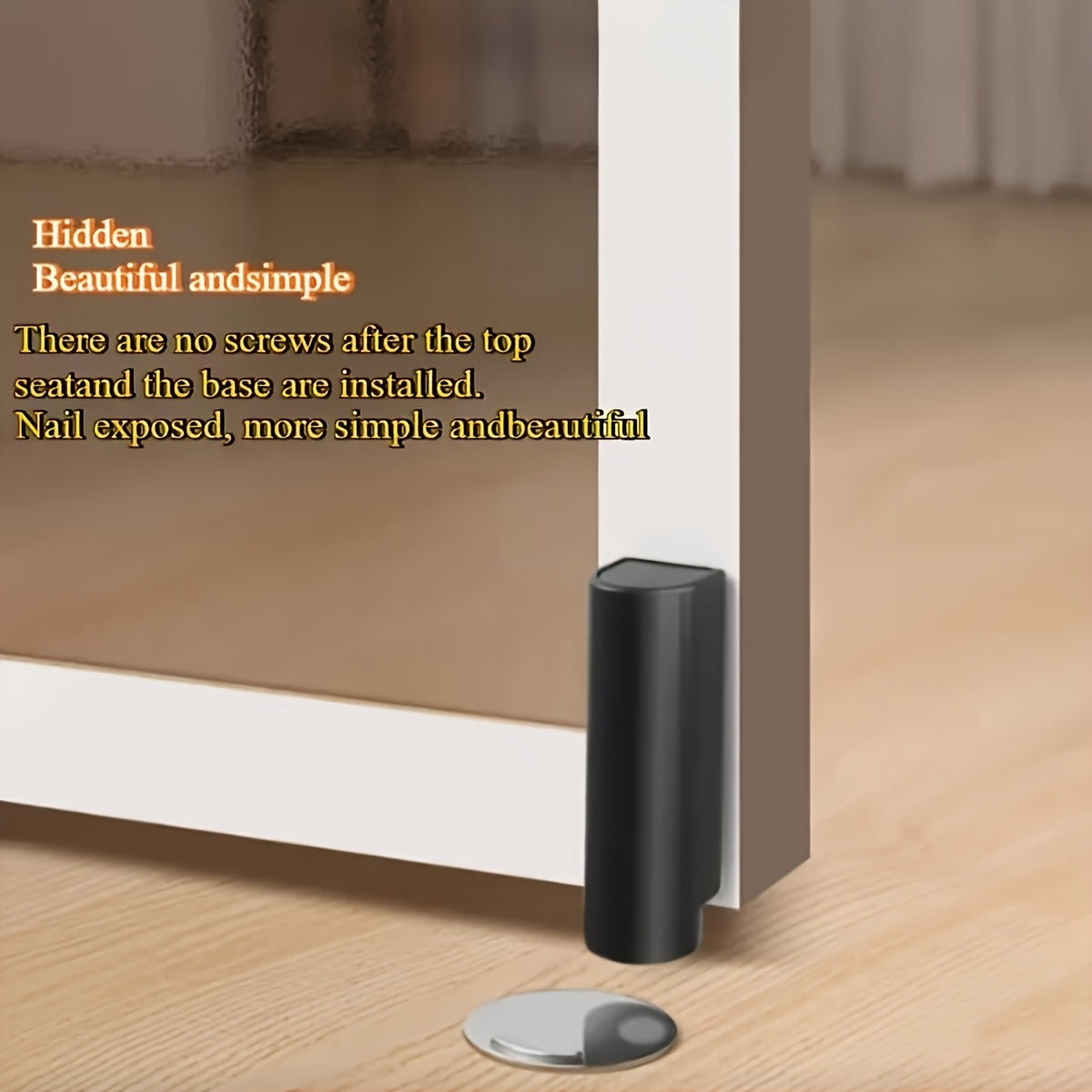 Ultra-Narrow Magnetic Door Stopper