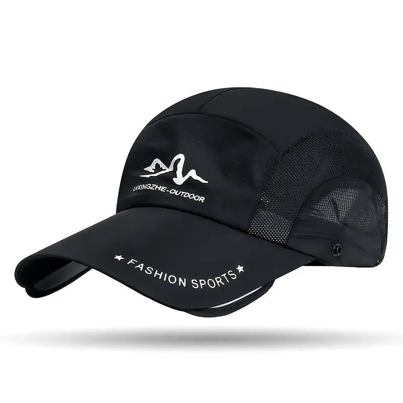 3pcs Men'S Adjustable Baseball Cap with Removable Neck Guard