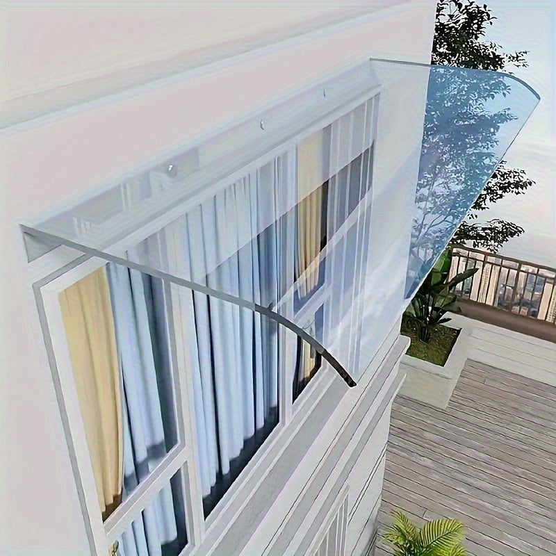 A waterproof arched canopy