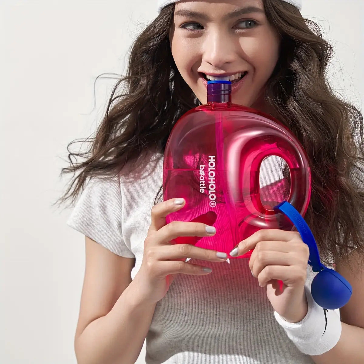 40 Oz Water Bottle With Silicone Straw