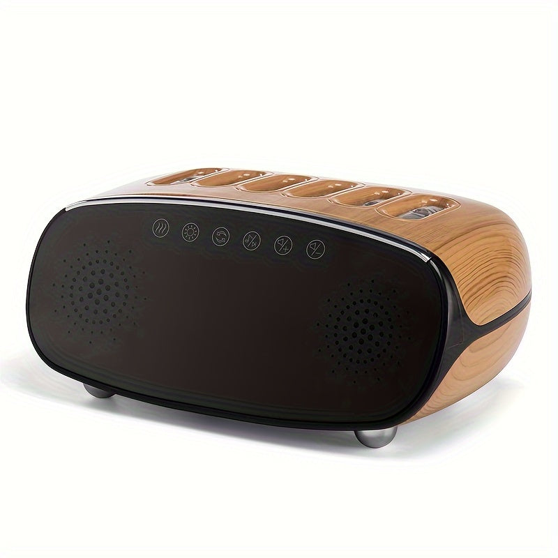 Color-Changing Wireless Speaker & Alarm Clock Humidifier