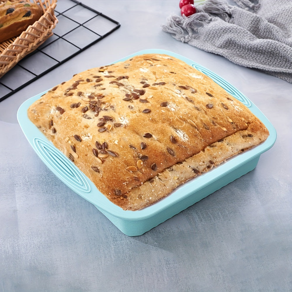 6pcs Silicone Kitchen Baking Pan, Nonstick Silicone Baking Pan, Silicone Cake Mold