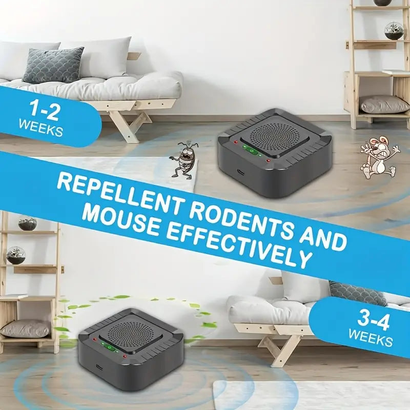 Ultrasonic technology insect repeller, mosquito repeller, mouse repeller