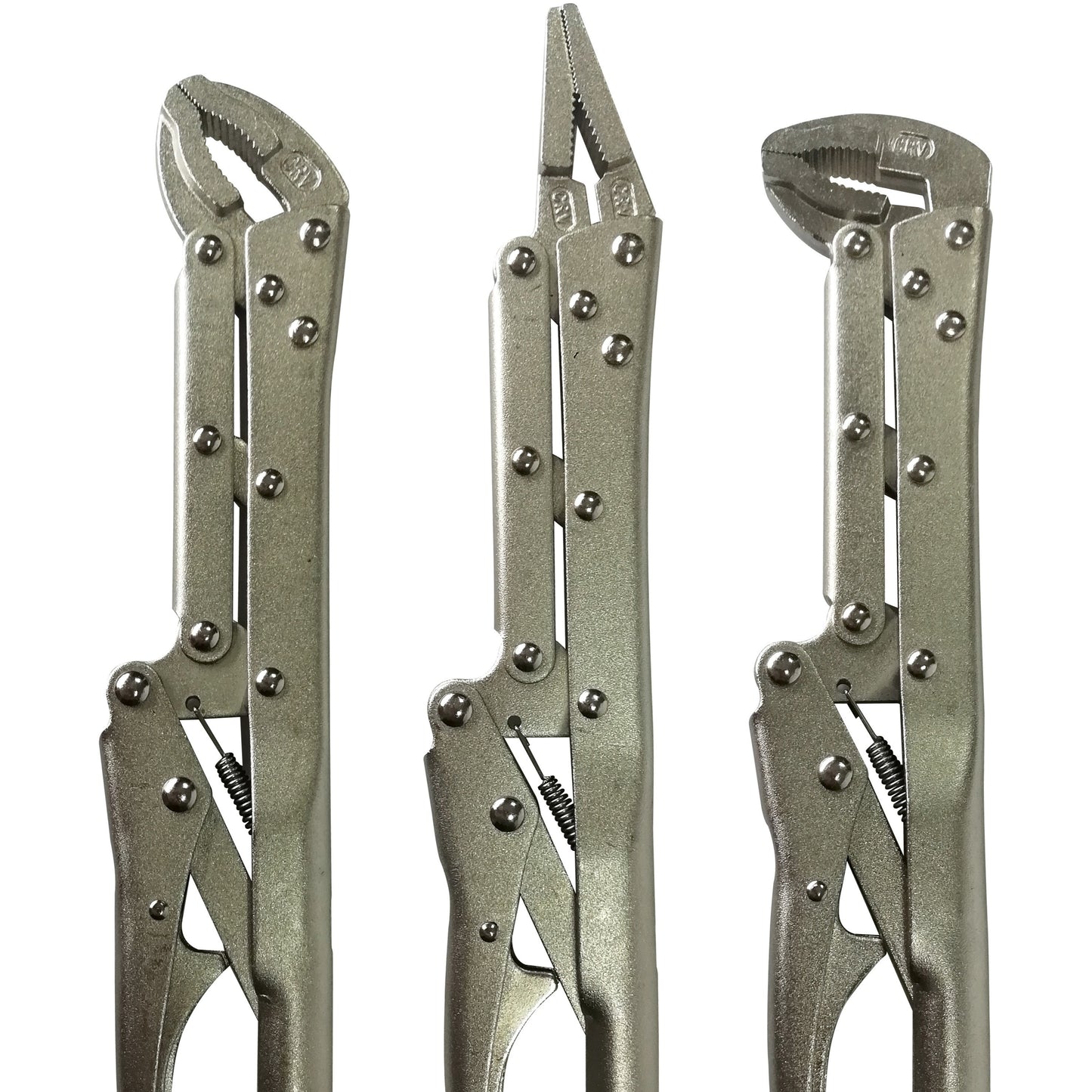 3pcs 12in. Extended Locking Plier Set
