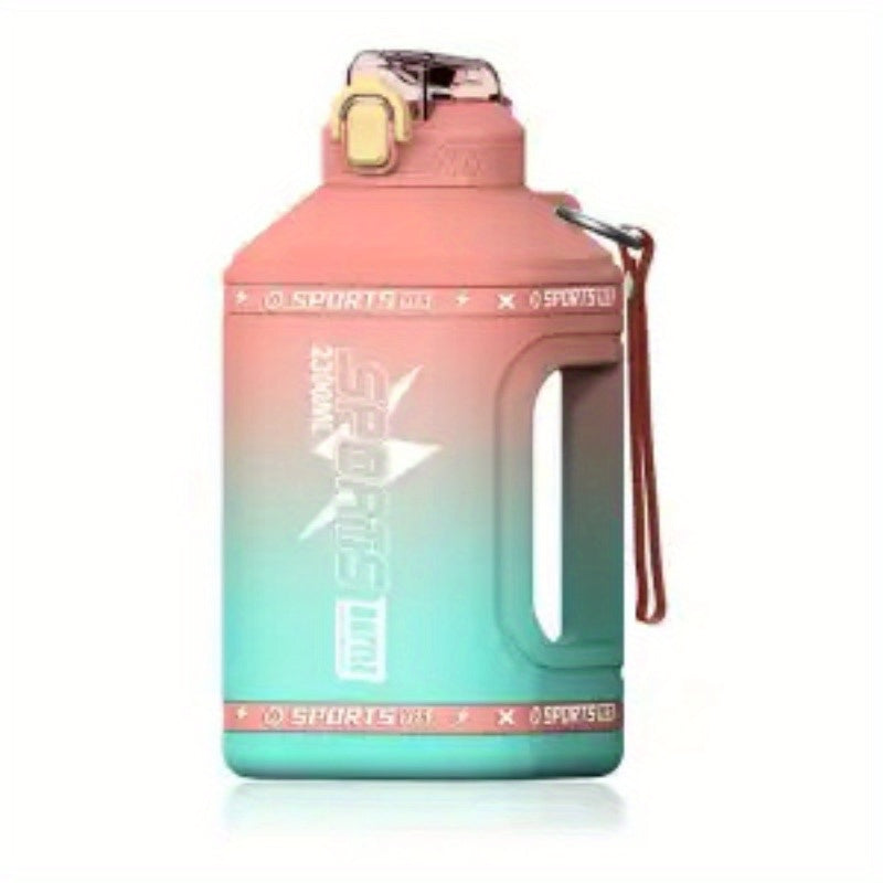 2pcs|50oz Frosted Gradient Sports Bottle