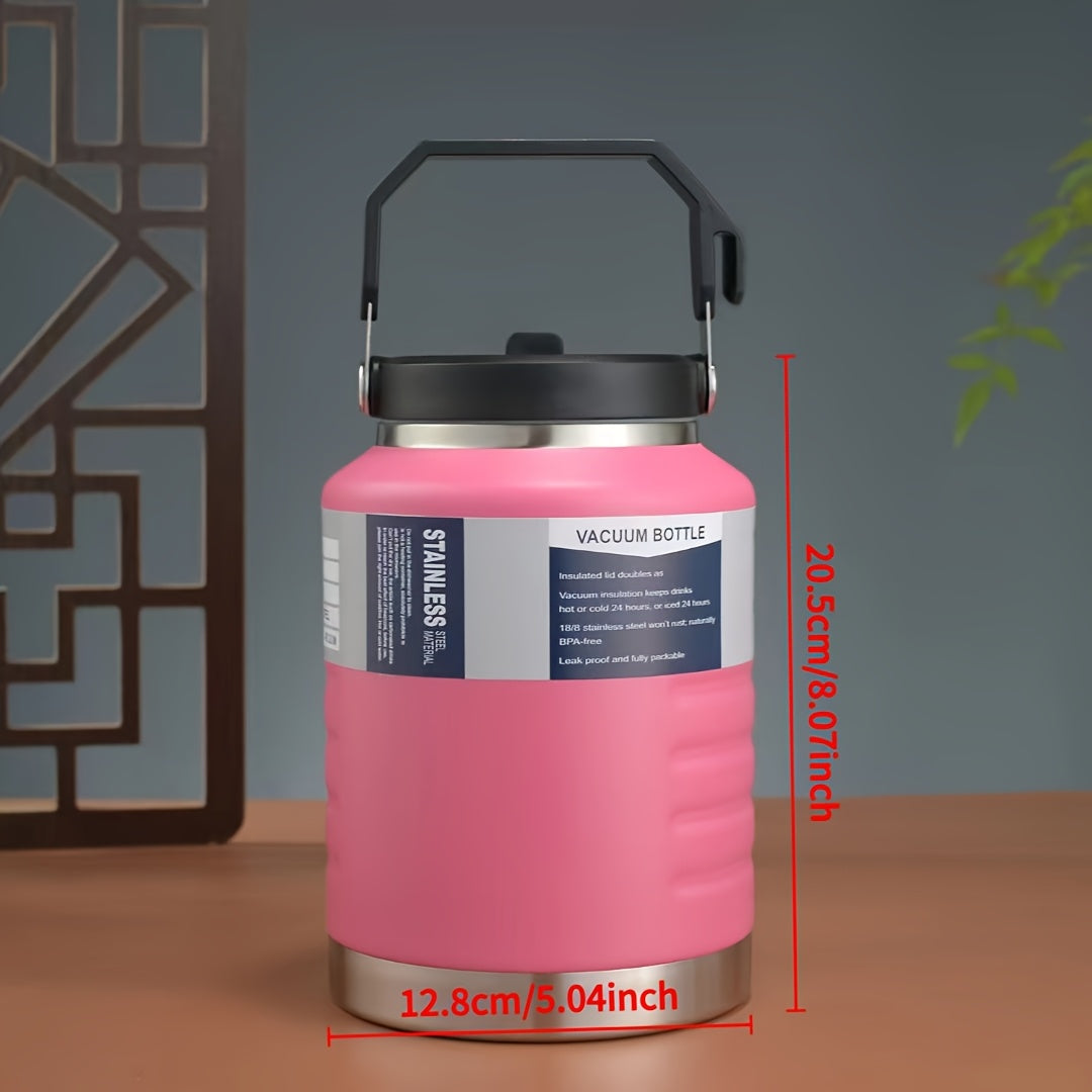 Large Capacity 304 Stainless Steel Insulated Bottle with Handle