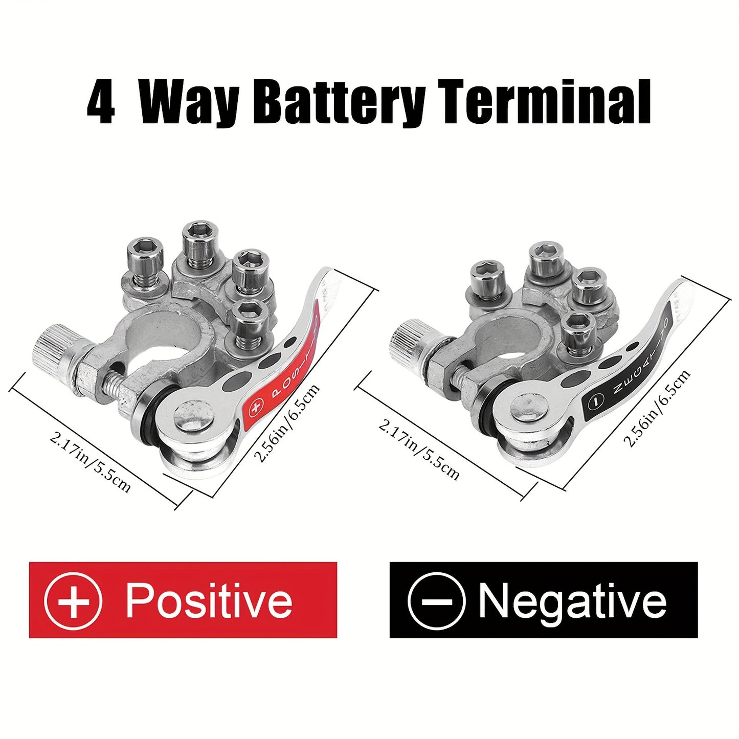 4pcs Zinc Alloy Quick Release Disassembly Clip