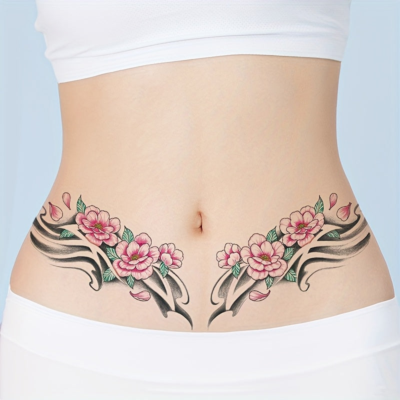 Elegant High-End Colorful Tattoo Stickers