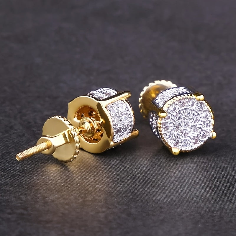 Two pairs of Moissanite Earrings