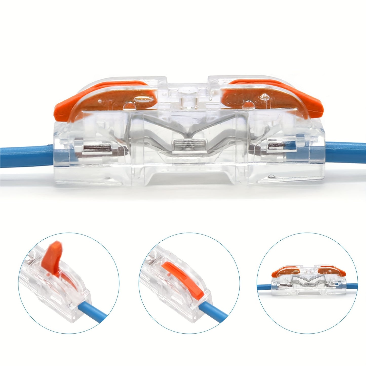 100pcs Quick Connect Wire Connectors