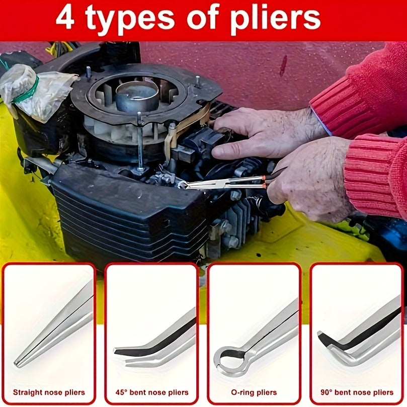 5pcs 11-Inch Long Nose Pliers Set