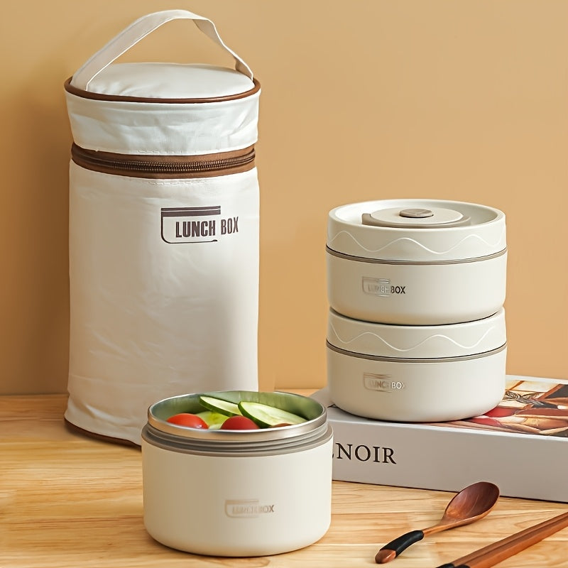 1 Set of Outdoor Insulation Lunch Boxes